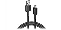 Anker Anker 322 USB-C & USB-A ケーブル 1.8m (USB2.0対応)ブラック