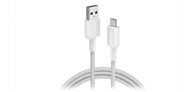 Anker ( アンカー ) / Anker 322 USB-C & USB-A ケーブル 1.8m (USB2.0対応)ホワイト