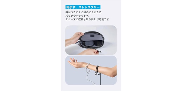 Anker ( アンカー )  / USB-C&USB-Aケーブル 1.8m ブラック画像2