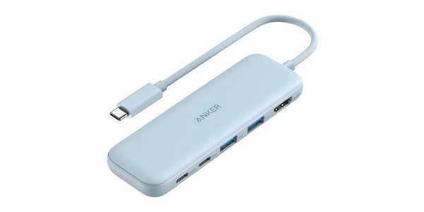 Anker / Anker 332 USB-C ハブ (5-in-1) ブルー