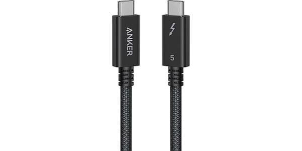 Anker ( アンカー )  / Anker Prime USB-C&USB-Cケーブル Thunderbolt5 0.5mブラック