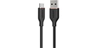 Anker / USB-C&USB-Aケーブル (Flow) 0.9m ミッドナイトブラック