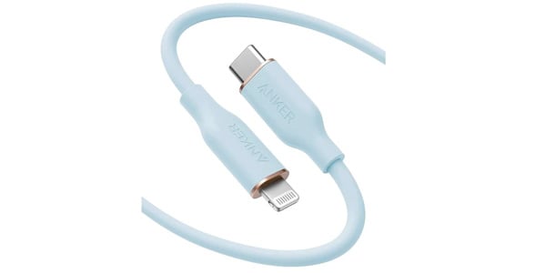 Anker / PowerLine III Flow USB-C&Lightningケーブル 1.8m ブルー