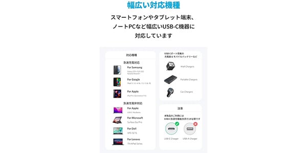 Anker ( アンカー )  / 333 高耐久ナイロン USB-C&USB-C2.0 1.8m ブラック画像3