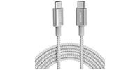 Anker / 高耐久ナイロン USB-C&USB-Cケーブル 3.0m シルバー