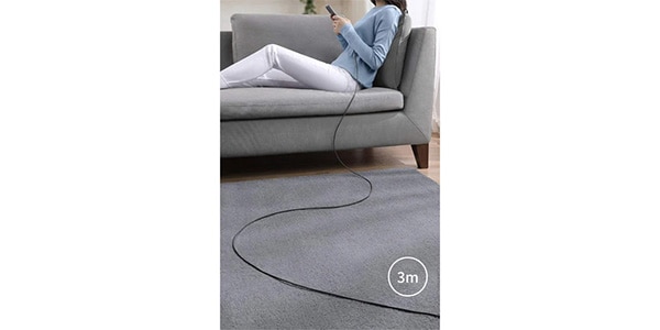 Anker ( アンカー )  / 高耐久ナイロン USB-C&USB-Cケーブル 3.0m シルバー画像6