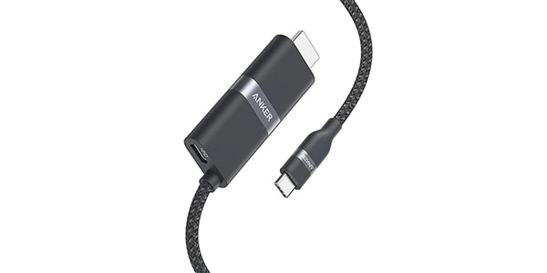 Anker ( アンカー )  / Nano USB-C&HDMIケーブル (4K, 高耐久ナイロン,140W) 0.9m
