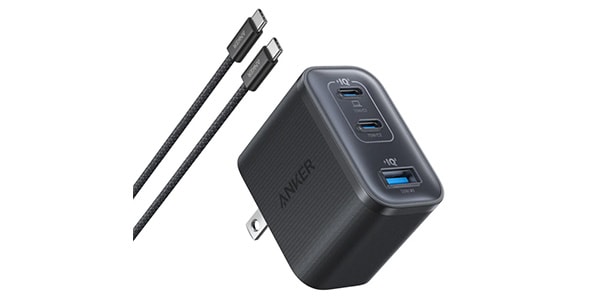Anker ( アンカー )  / Anker Nano Charger(70W,3Ports)with USB-C&USB-C ブラック