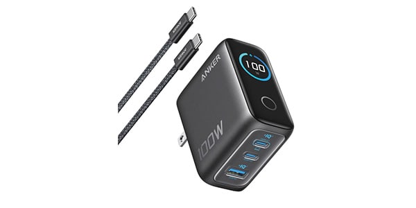 Anker ( アンカー )  / Anker Charger(100W,3Ports)with USB-C&USB-C ダークグレー