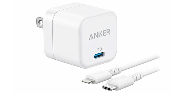 Anker ( アンカー )  / Anker PowerPort III 20W Cube with USB-C & Lightningケーブル