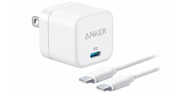 Anker ( アンカー )  / Anker PowerPort III 20W Cube with USB-C & USB-Cケーブル