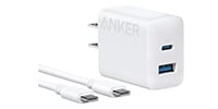 Anker / Anker Charger(20W,2Port)with USB-C&USB-C ホワイト