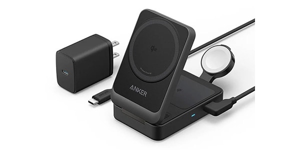 Anker / MagGo Wireless Charging Station(Foldable3-in-1) ブラック