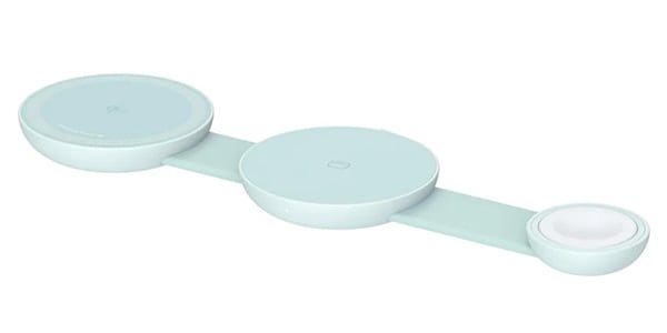 Anker / MagGo Wireless Charging Station(3-in-1,Foldable Pad) 青