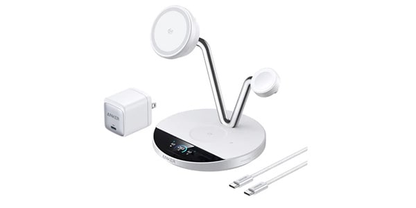 Anker / Anker Prime Wireless Charging Station(3-in-1,MagGo) 白