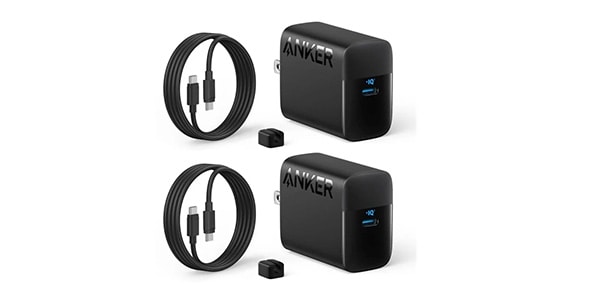 Anker ( アンカー )  / Anker Charger(45W)with USB-C&USB-C 2個セット ブラック