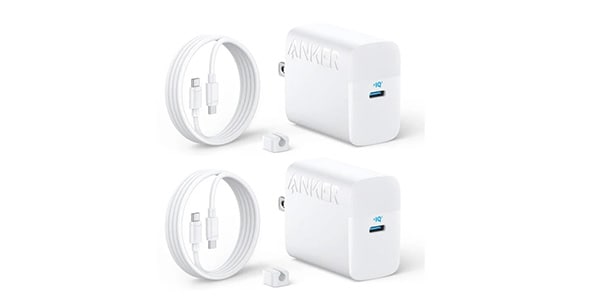 Anker ( アンカー )  / Anker Charger(45W)with USB-C&USB-C 2個セット ホワイト