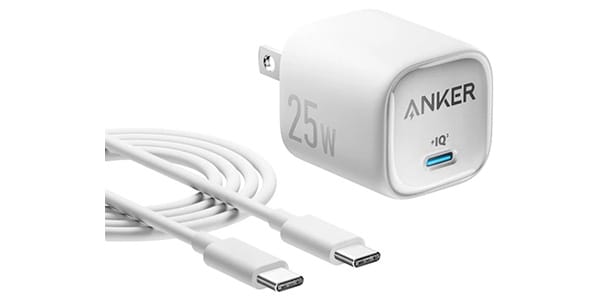 Anker ( アンカー )  / Anker Charger(25W) with USB-C&USB-Cケーブル ホワイト