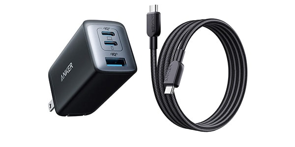Anker ( アンカー )  / Anker PowerPort Ⅲ 3-Port 65W Pod with USB-C&USB-C ブラック