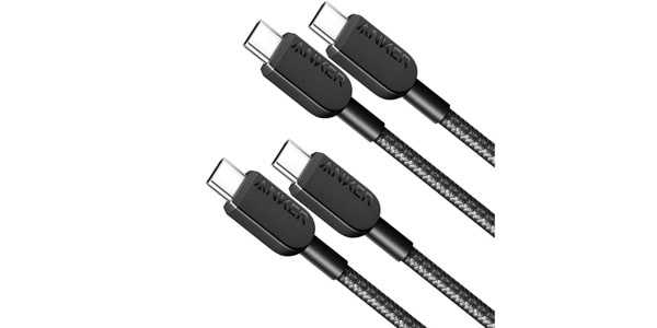 310 ���ϋv�i�C���� USB-C & USB-C 2�{�Z�b�g B81E5011 [0.9m �u���b�N]