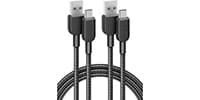 Anker / 310 USB-C&USB-Aケーブル USB 2.0 (1.8m 2本セット)