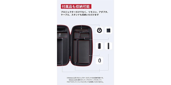 Anker ( アンカー )  / Nebula Capsule 3 Laser 公式トラベルケース画像2