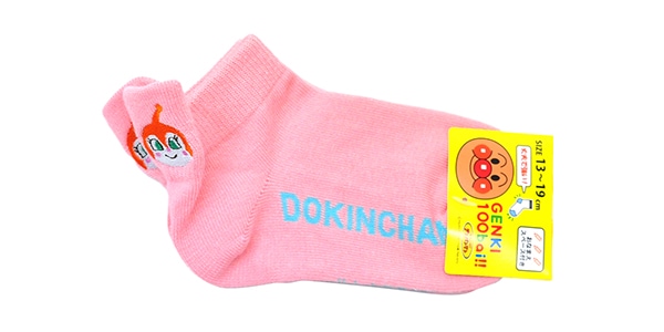 アンパンマン ( アンパンマン )  / キッズ　踵刺繍スニーカー丈　13/19　ドキンちゃん