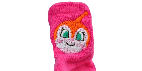 アンパンマン / Heel embroidery sneaker socks 23-25cm Dokin-chan画像2