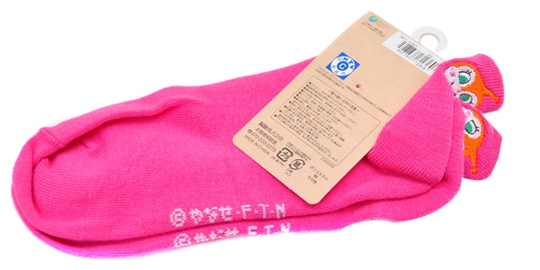 アンパンマン / Heel embroidery sneaker socks 23-25cm Dokin-chan画像3