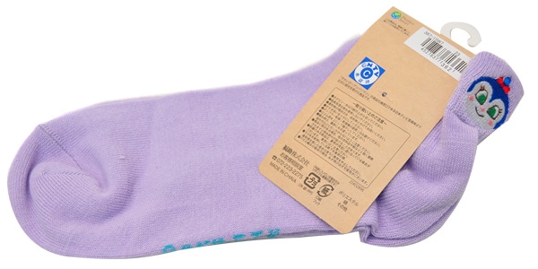アンパンマン / Heel embroidery sneaker socks 23-25cm Kokin-chan画像3