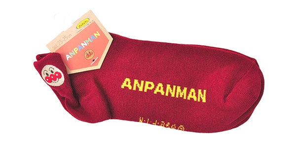 アンパンマン ( アンパンマン )  / 踵刺繍スニーカー 23/25　アンパンマン