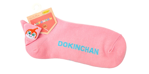 アンパンマン ( アンパンマン )  / 踵刺繍スニーカー 23/25　ドキンちゃん