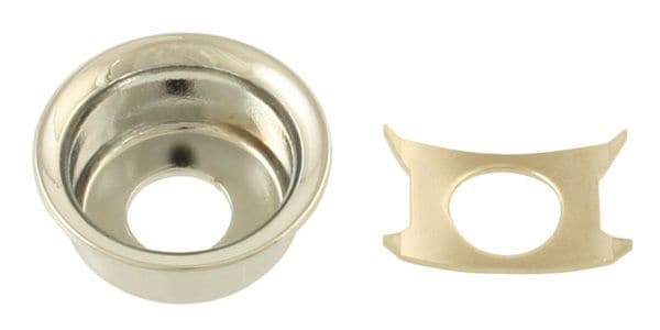 /AP-0275-001 Nickel Input Cup Jackplate for Telecaster