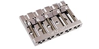 ALLPARTS BB-3360-001 5-String Omega Bass Bridge Nickel