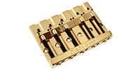  BB-3360-002 5-String Omega Bass Bridge Gold