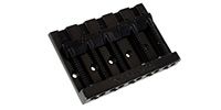 ALLPARTS BB-3360-003 5-String Omega Bass Bridge Black