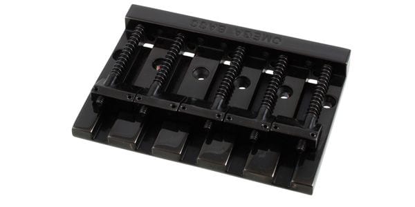 ALLPARTS / BB-3360-003 5-String Omega Bass Bridge Black画像2