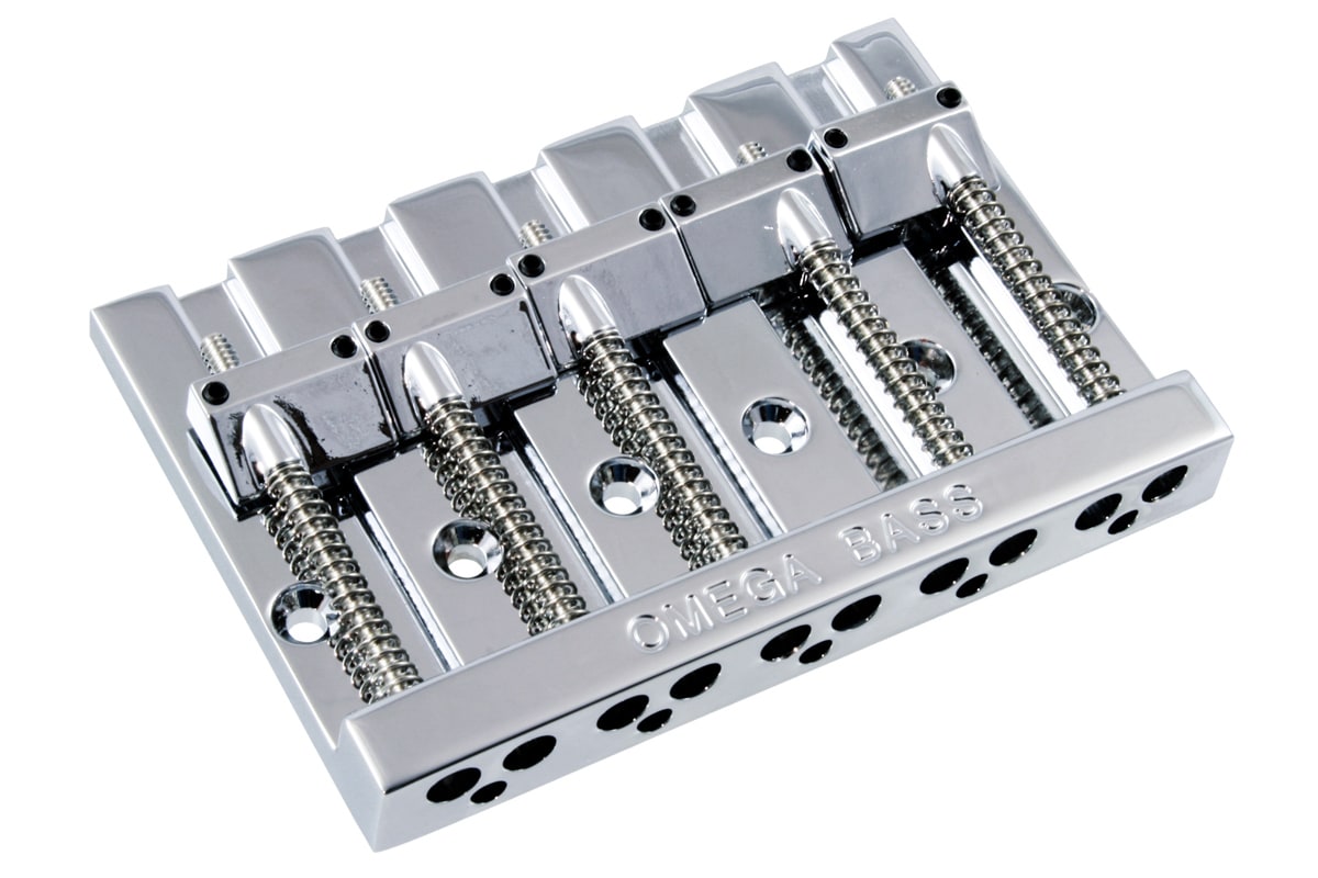 /BB-3360-010 5-String Omega Bass Bridge Chrome