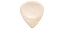 Animals Pedal Wild Picks Buffalo Bone Tear Drop Dent White Small