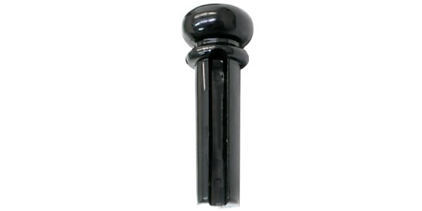 ALLPARTS / BP-0677-023 Black Grooved Acoustic Bass Bridge Pins画像2