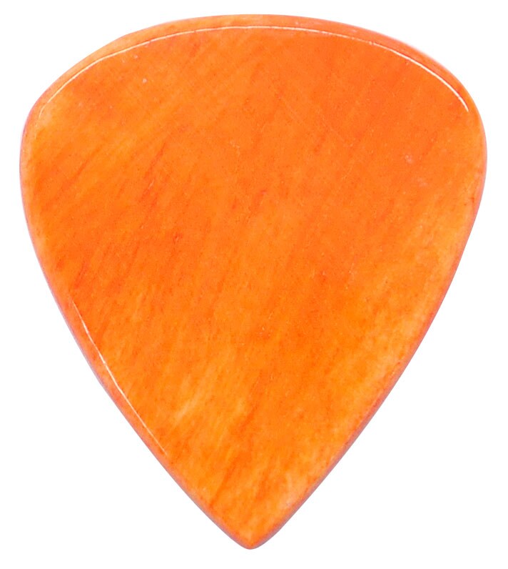 /Wild Picks Cow Bone Tear Drop Orange