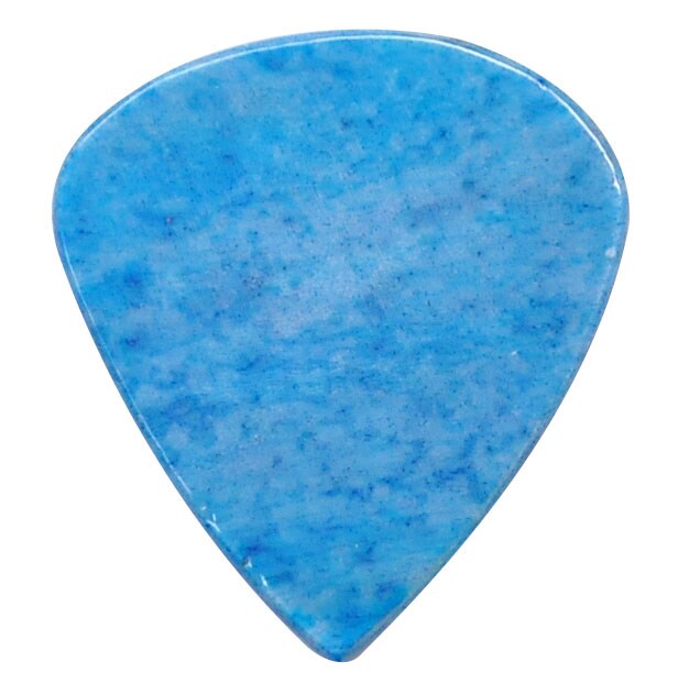 /Wild Picks Cow Bone Tear Drop Sky Blue Small