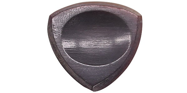 Animals Pedal / Wild Picks　Cow Hoof Tri Pick Chamfer Dent Brown Small