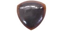 Animals Pedal Wild Picks　Cow Hoof Tri Pick Sharp Brown Small