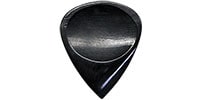  Wild Picks　Cow Horn Jazz Pick Double Dent Black