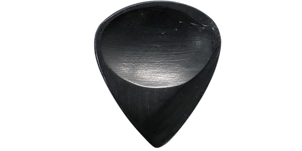 Animals Pedal / Wild Picks Cow Horn Jazz Pick Double Dent Black Small