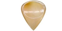 Animals Pedal Wild Picks　Cow Horn Jazz Pick Double Dent Blond