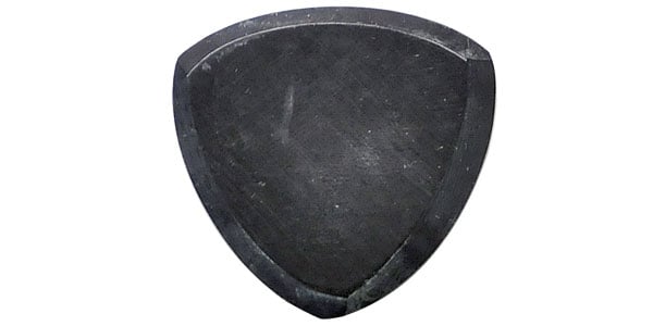Animals Pedal / Wild Picks Cow Horn Tri Pick Chamfer Black Small