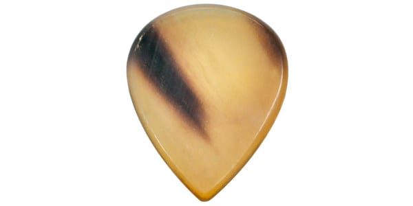 Animals Pedal / Wild Picks　Cow Horn Tear Drop Dent Brown画像2