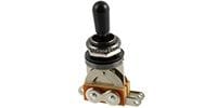 ALLPARTS / EP-0066-003 Black Short Straight Toggle Switch